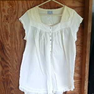 Brand new super cute original "Lanz of Salzburg" sundress with lace trim